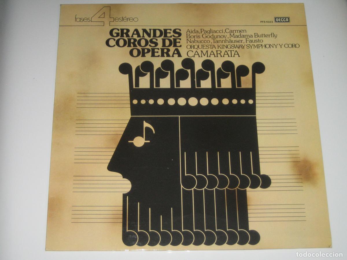 Discos de vinilo: DISCOFERTA - GRANDES COROS DE OPERA - ED. ESP. 76 - Foto 1