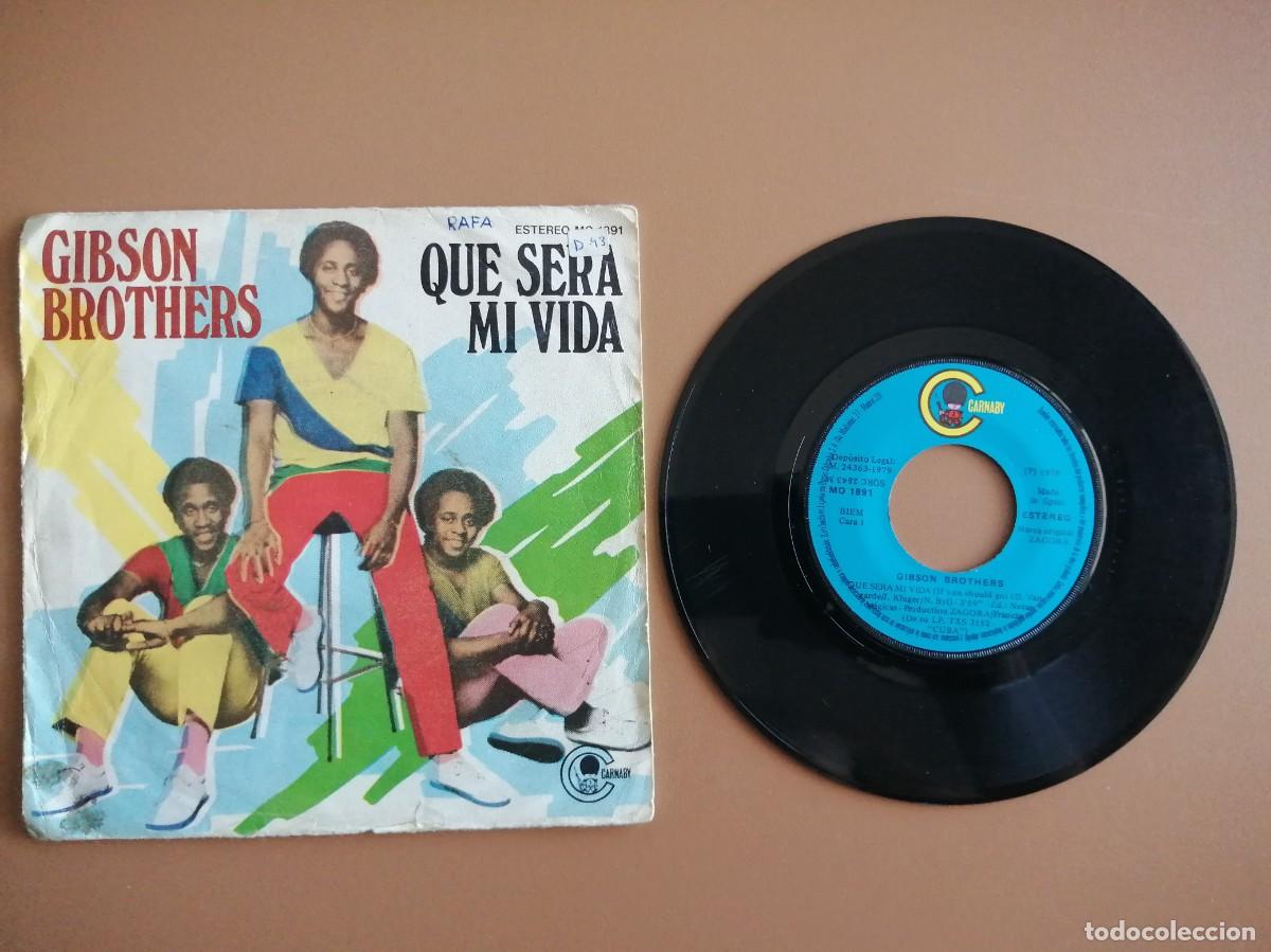 Discos de vinilo: SINGLE- GIBSON BROTHERS - Foto 1
