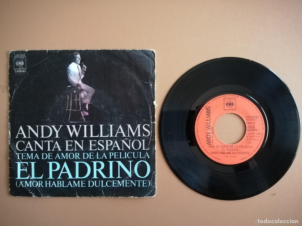 Discos de vinilo: SINGLE- ANDY WILLIAMS (IMAGINE) - Foto 1