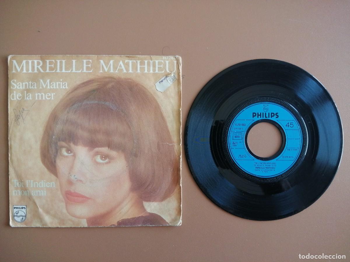 Discos de vinilo: SINGLE- MIREILLE MATHIEU - Foto 1