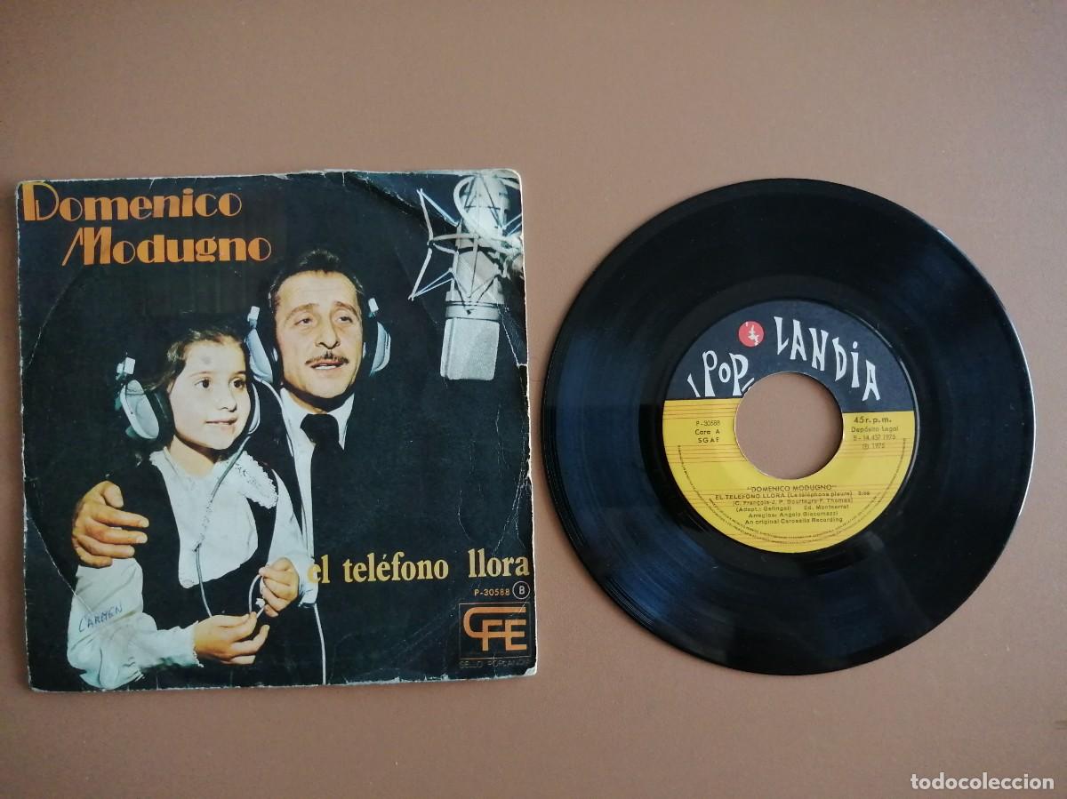 Discos de vinilo: SINGLE- DOM&Eacute;NICO MODUGNO - Foto 1