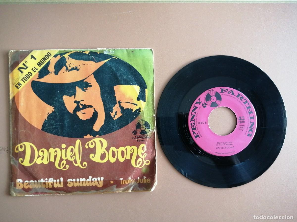 Discos de vinilo: SINGLE- DANIEL BOONE (TRULY JULIE) - Foto 1