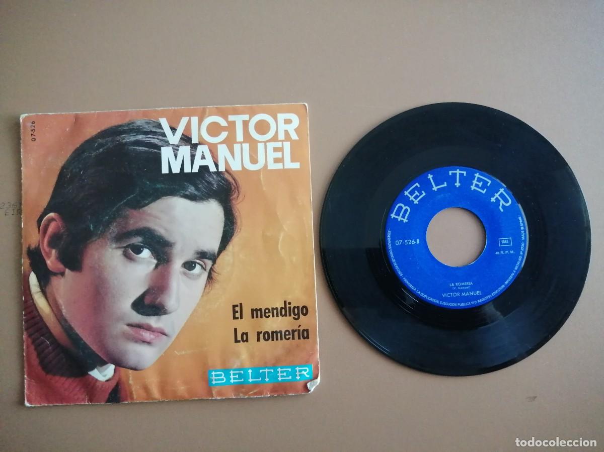 Discos de vinilo: SINGLE- VICTOR MANUEL (EL MENDIGO) - Foto 1