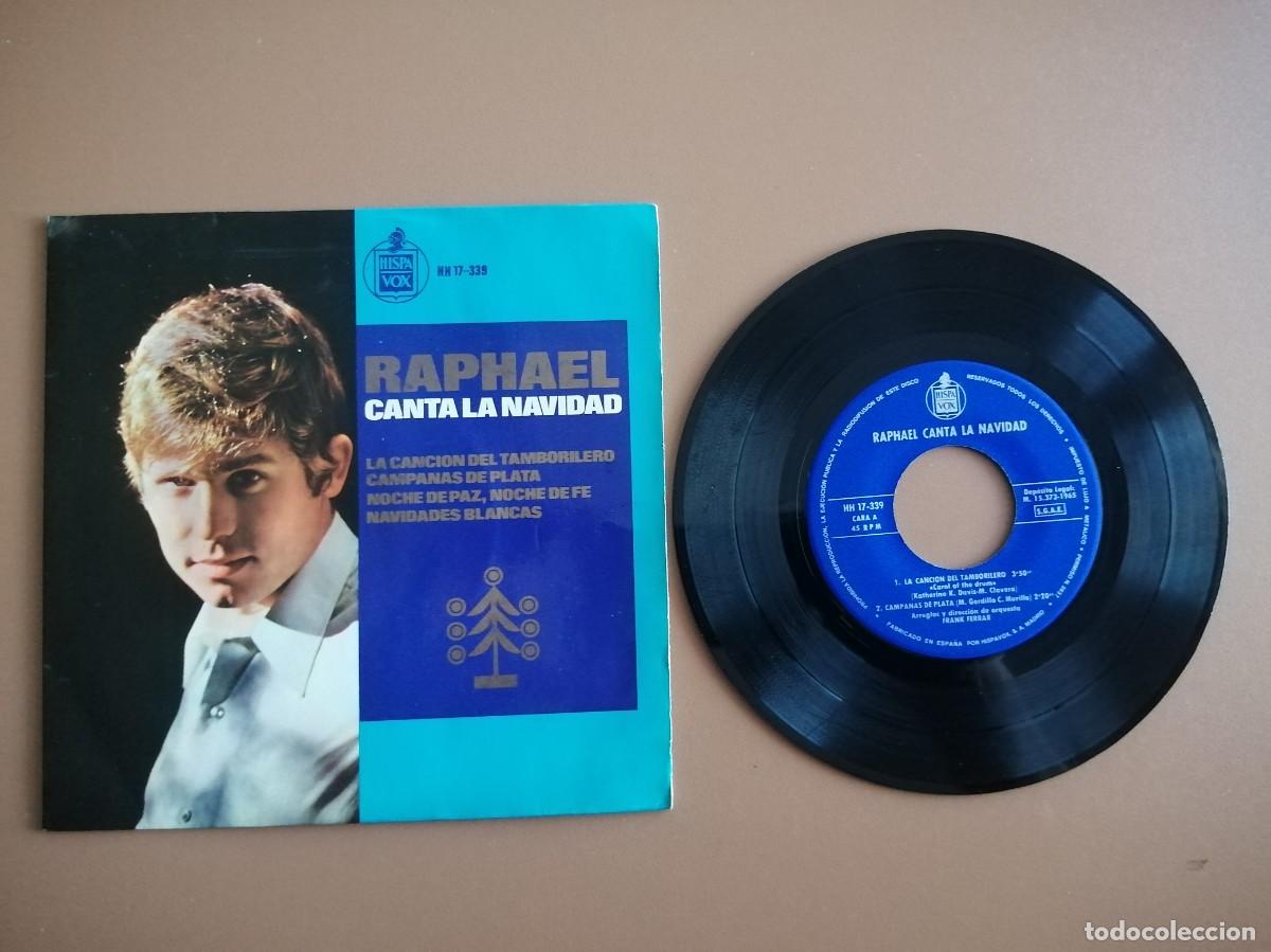 Discos de vinilo: SINGLE- RAPHAEL (4 CANCIONES) - Foto 1