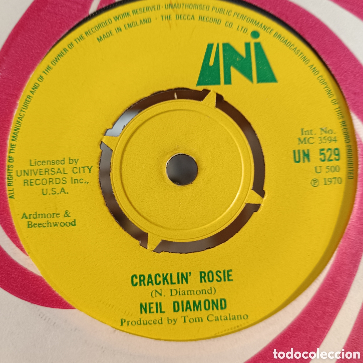 Discos de vinilo: Neil Diamond &ndash; Cracklin Rosie - Foto 1