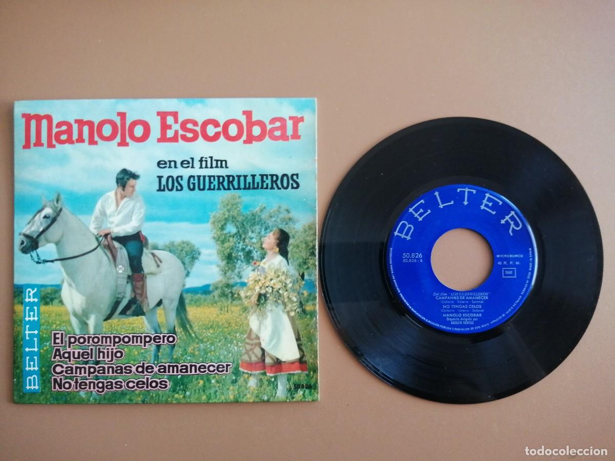 Discos de vinilo: SINGLE- MANOLO ESCOBAR (4 CANCIONES) - Foto 1