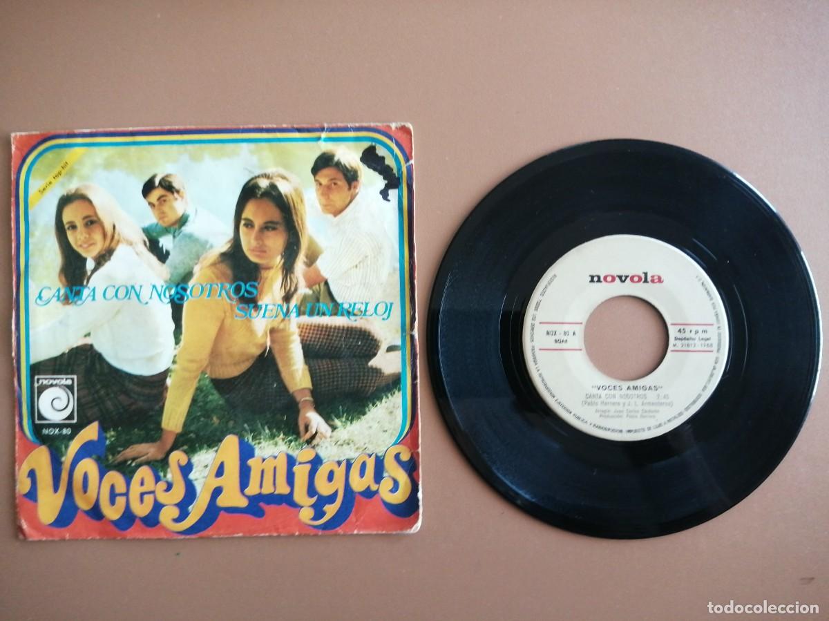 Discos de vinilo: SINGLE- VOCES AMIGAS - Foto 1