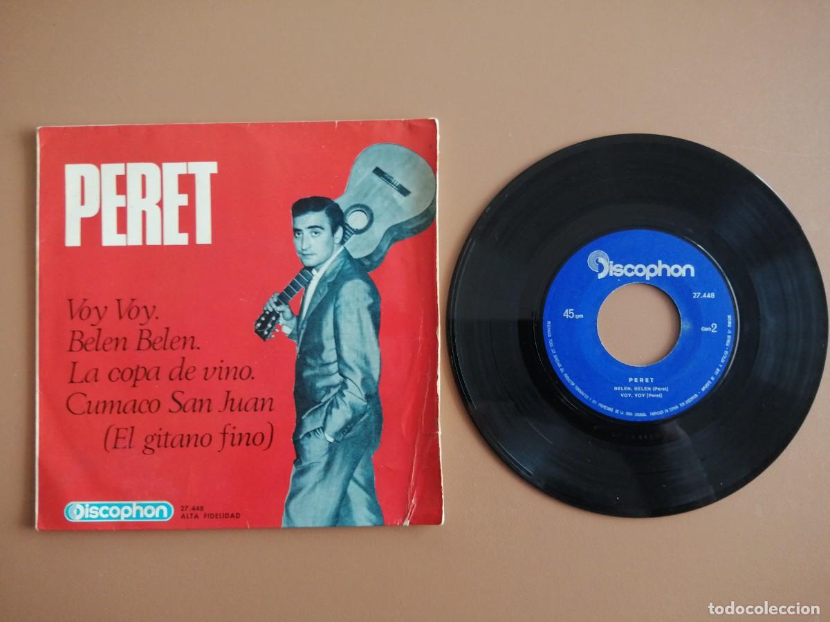 Discos de vinilo: SINGLE- PERET (4 CANCIONES) - Foto 1