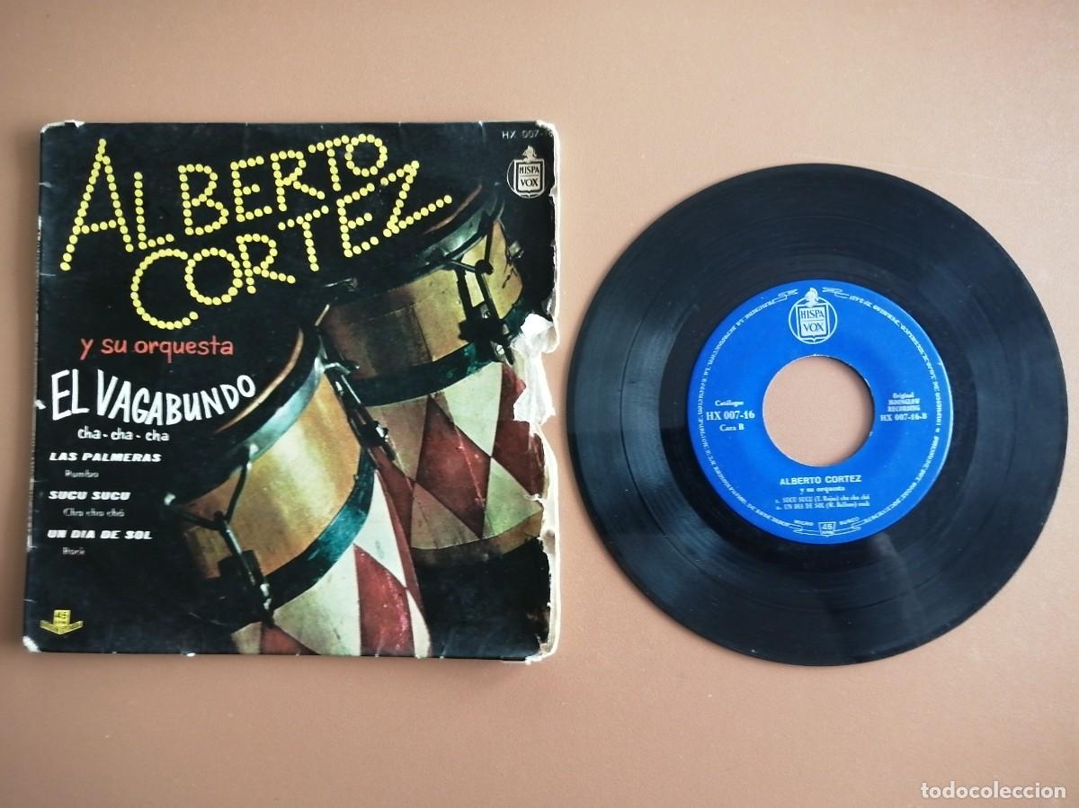 Discos de vinilo: SINGLE- ALBERTO CORTEZ Y ORQUESTRA (4 CANCIONES) - Foto 1