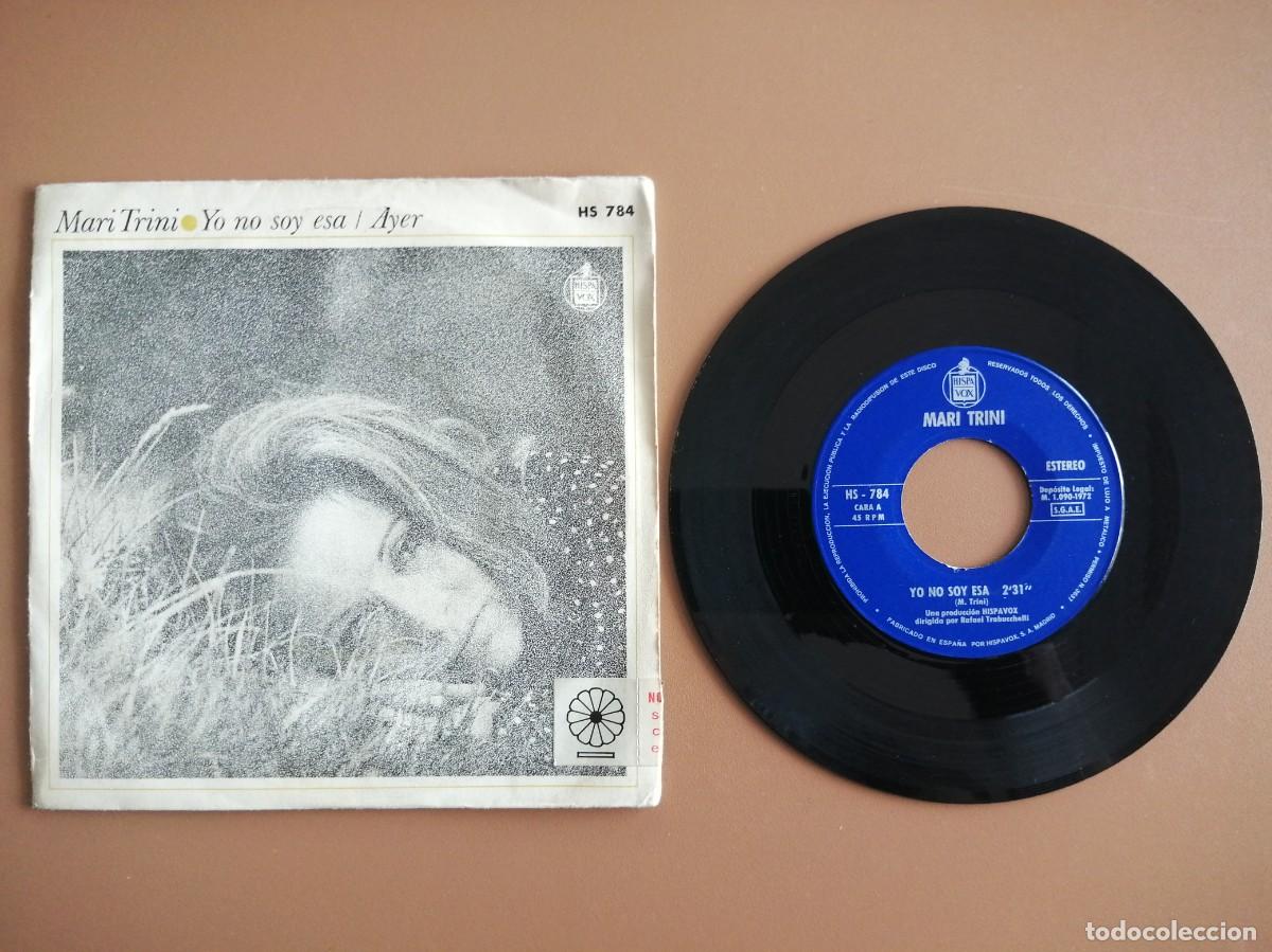 Discos de vinilo: SINGLE- MARI TRINI (YO NO SOY ESA) - Foto 1