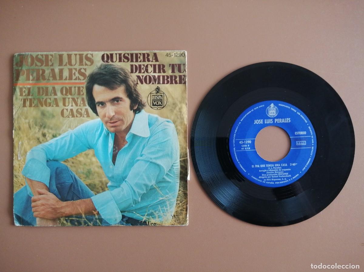 Discos de vinilo: SINGLE- JOSE LUIS PERALES - Foto 1