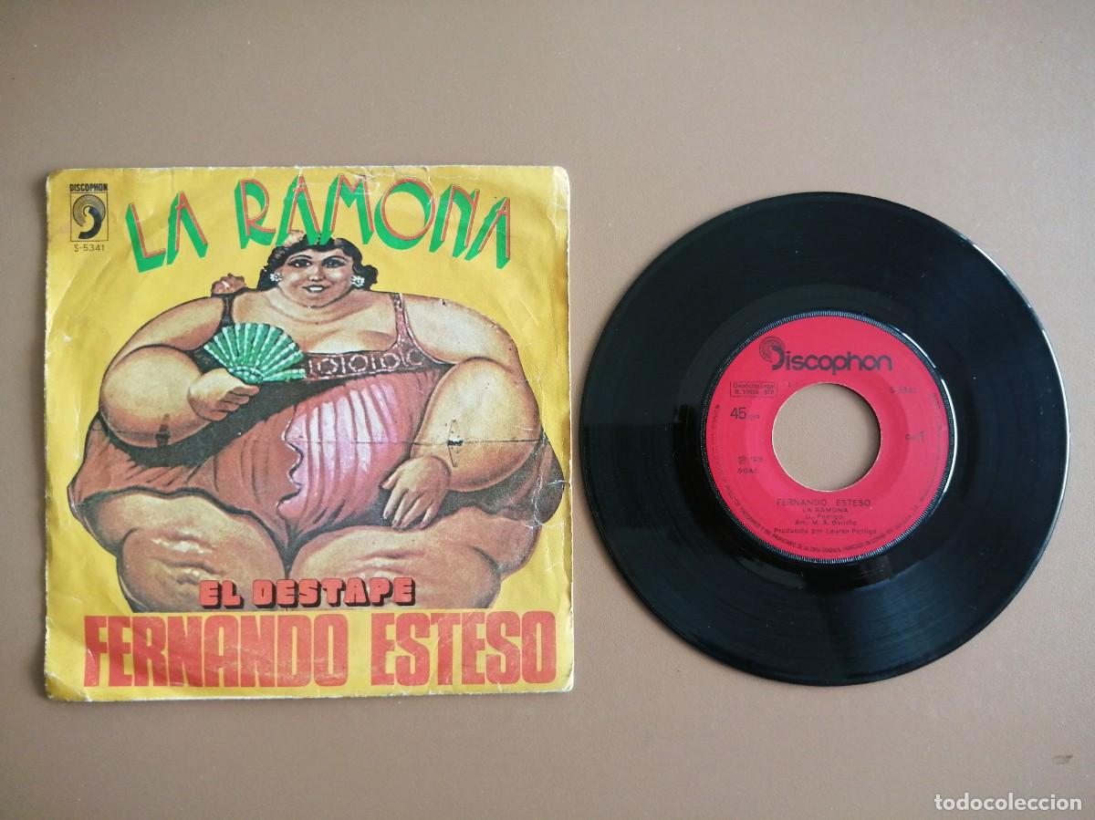Discos de vinilo: SINGLE- FERNANDO ESTESO (LA RAMONA) - Foto 1