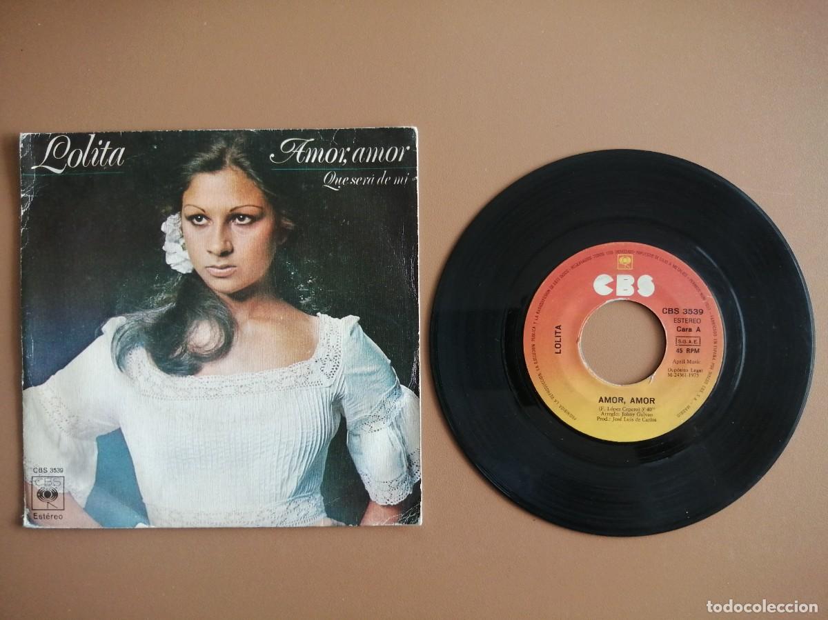 Discos de vinilo: SINGLE- LOLITA (AMOR, AMOR) - Foto 1