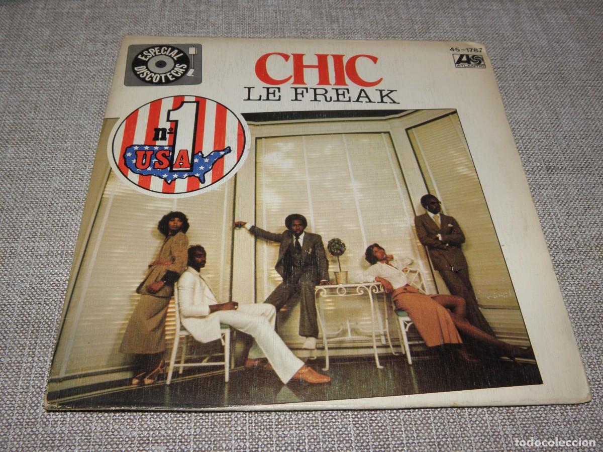Discos de vinilo: CHIC - LE FREAK - SINGLE - 1978 - Foto 1