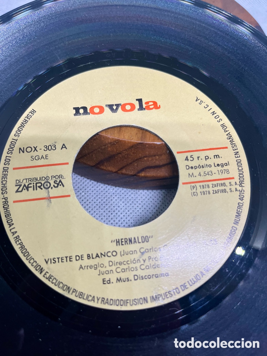 Discos de vinilo: VINILO &ldquo; HERNALDO &ldquo; 1978 , SOLO EL DISCO - Foto 2