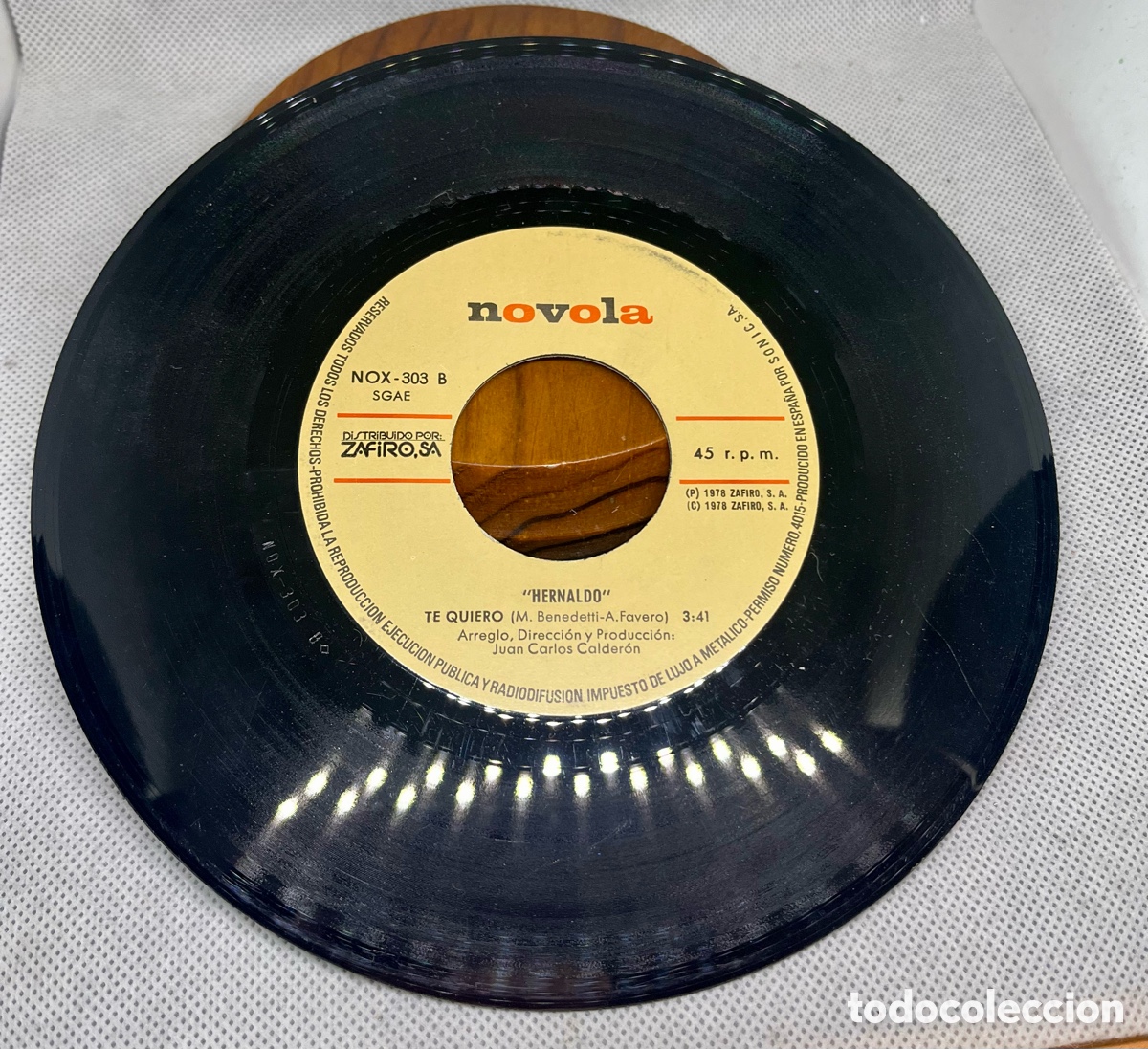 Discos de vinilo: VINILO &ldquo; HERNALDO &ldquo; 1978 , SOLO EL DISCO - Foto 3