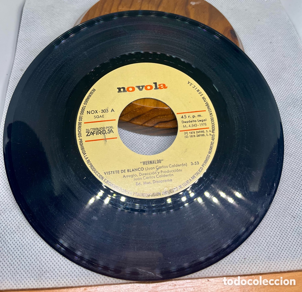 Discos de vinilo: VINILO &ldquo; HERNALDO &ldquo; 1978 , SOLO EL DISCO - Foto 1