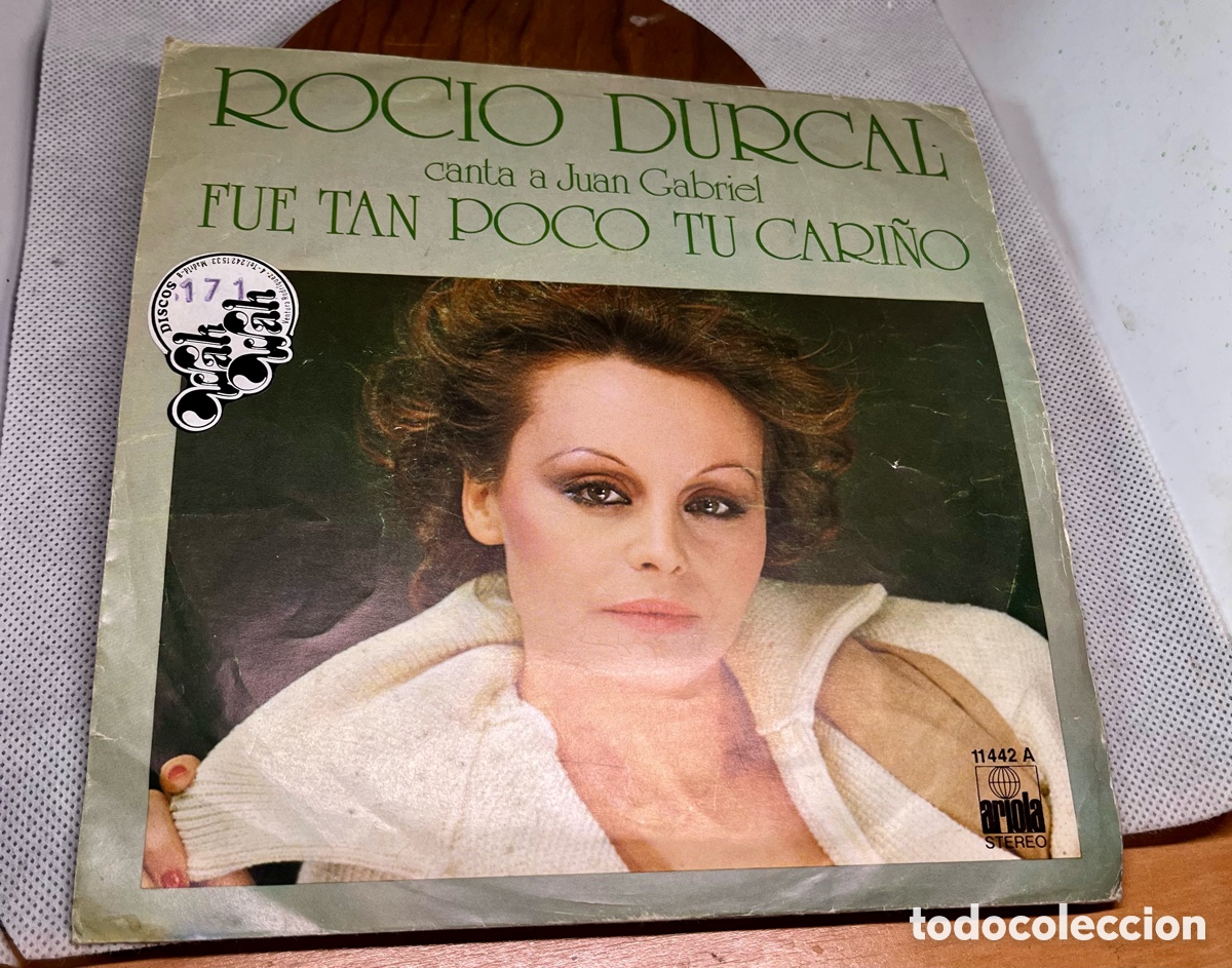 Discos de vinilo: VINILO ROCIO D&Uacute;RCAL SOLO CAR&Aacute;TULA - Foto 1