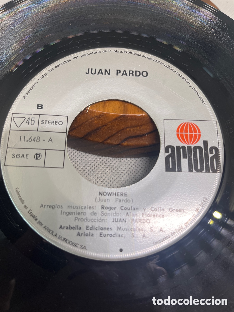 Discos de vinilo: VINILO JUAN PARDO 1973 - Foto 2