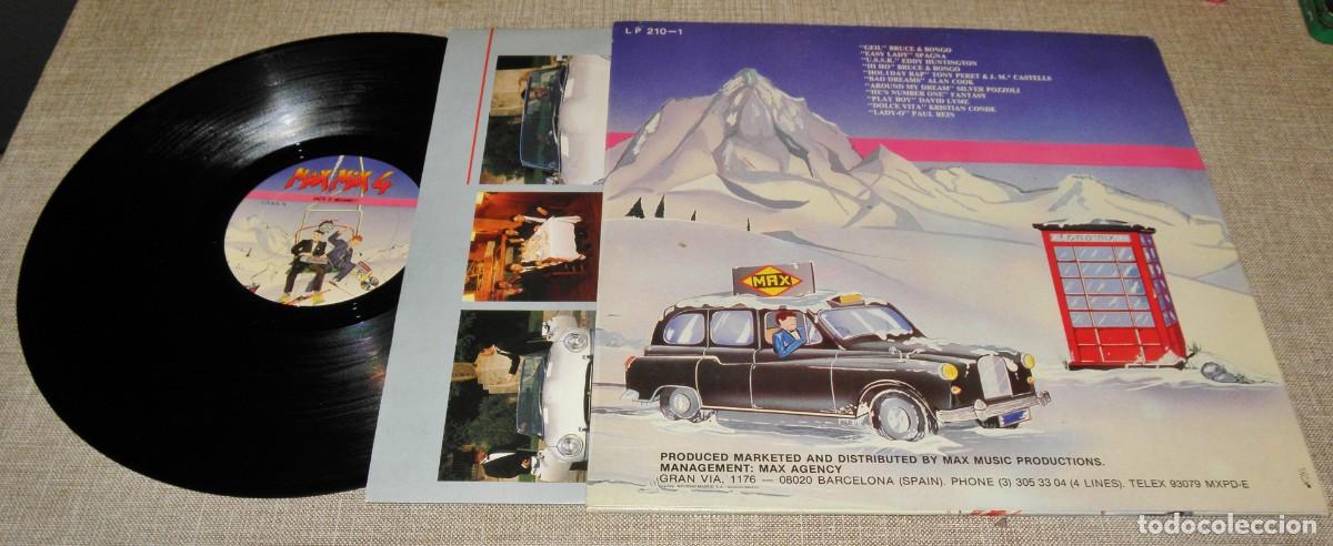 Discos de vinilo: Various - Max Mix 4 - Max Music - LP 210-1 - Foto 3