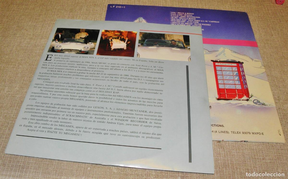 Discos de vinilo: Various - Max Mix 4 - Max Music - LP 210-1 - Foto 5