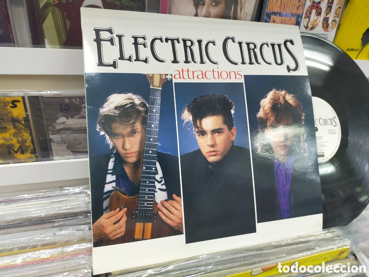 Discos de vinilo: Electric circus mini LP attractions 1988 - Foto 1