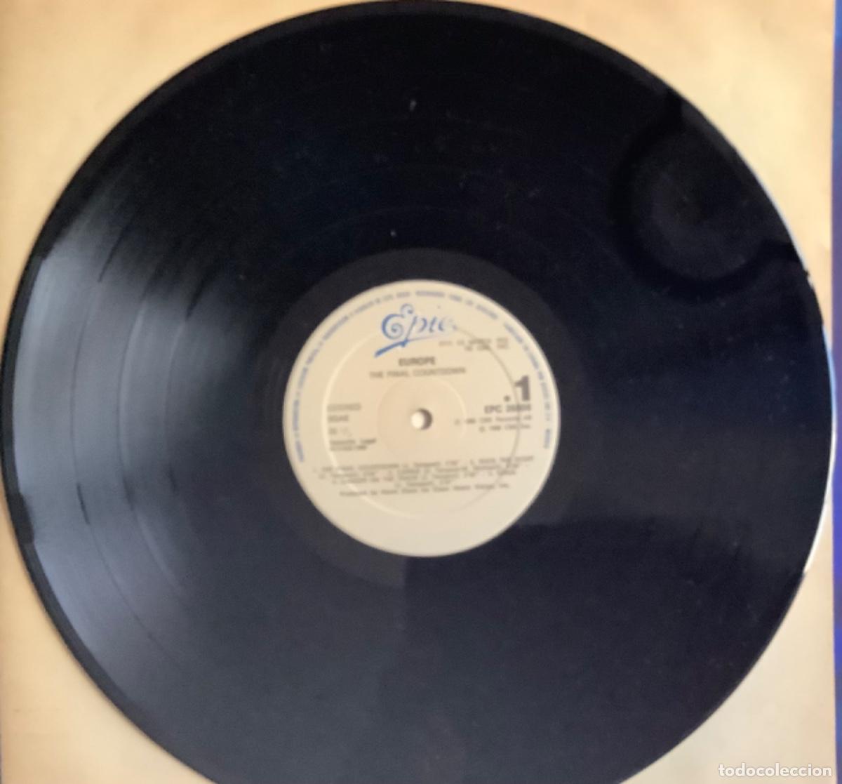 Discos de vinilo: EUROPE THE FINAL COUNTDOW 1 LP - Foto 2