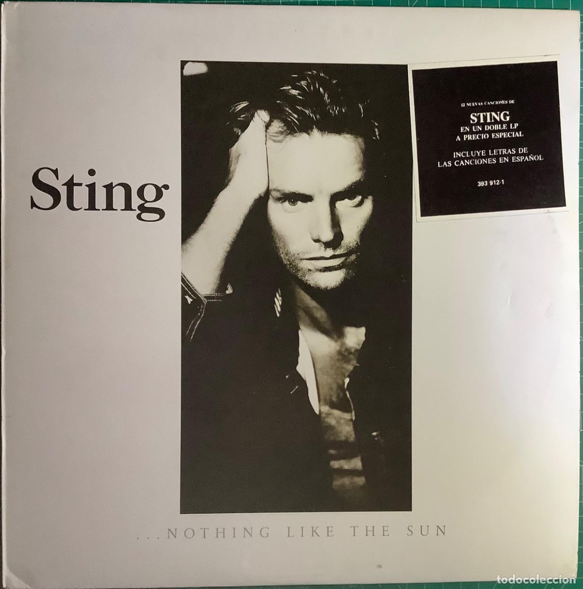 Discos de vinilo: STING 2LP NOTHING LIKE THE SUN - Foto 1