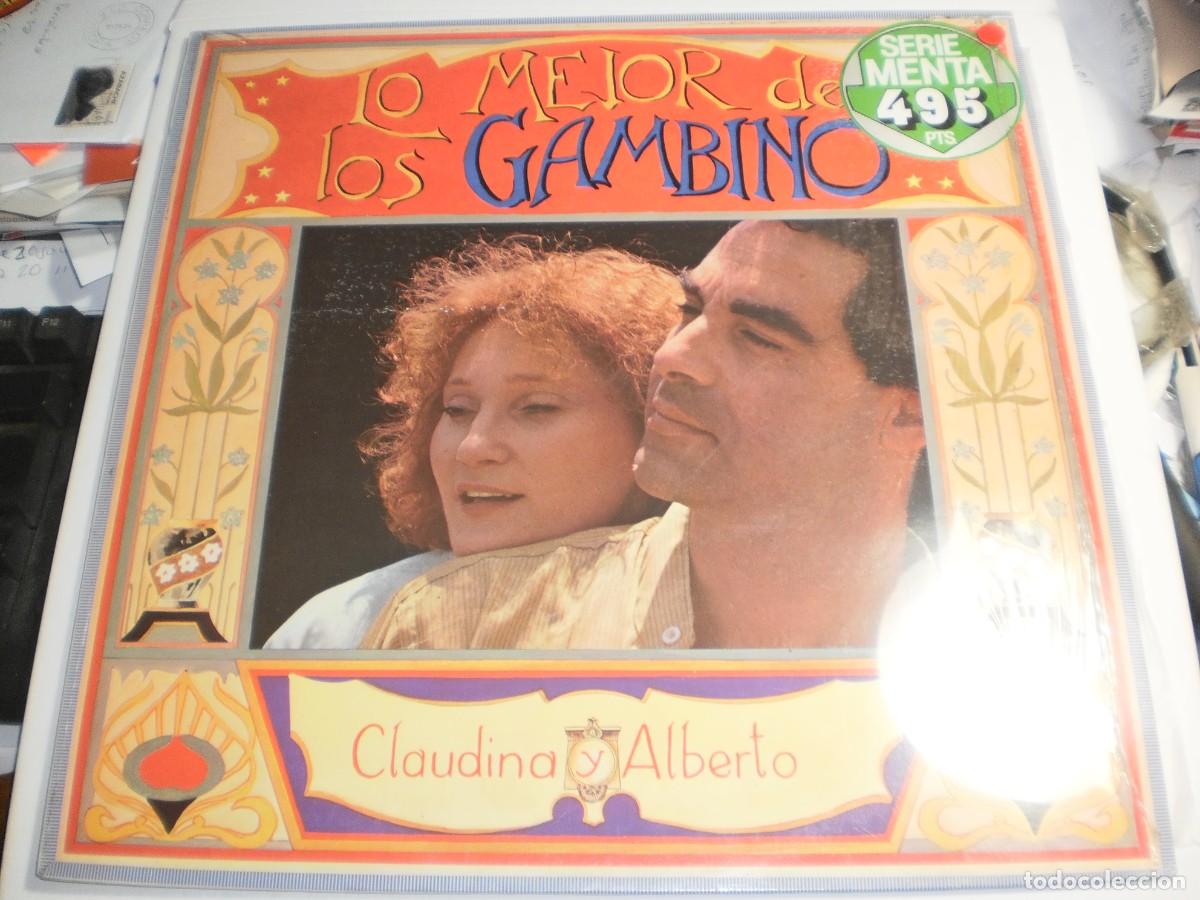 Vinyl records: lp lo mejor de los gambino. claudina y alberto. cfe 1983 spain (seminuevo)
