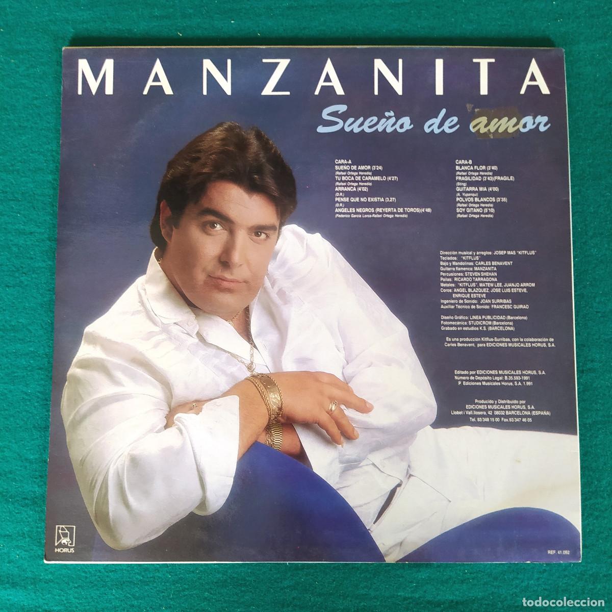 Discos de vinilo: Manzanita &ndash; Sue&ntilde;o De Amor - Foto 2