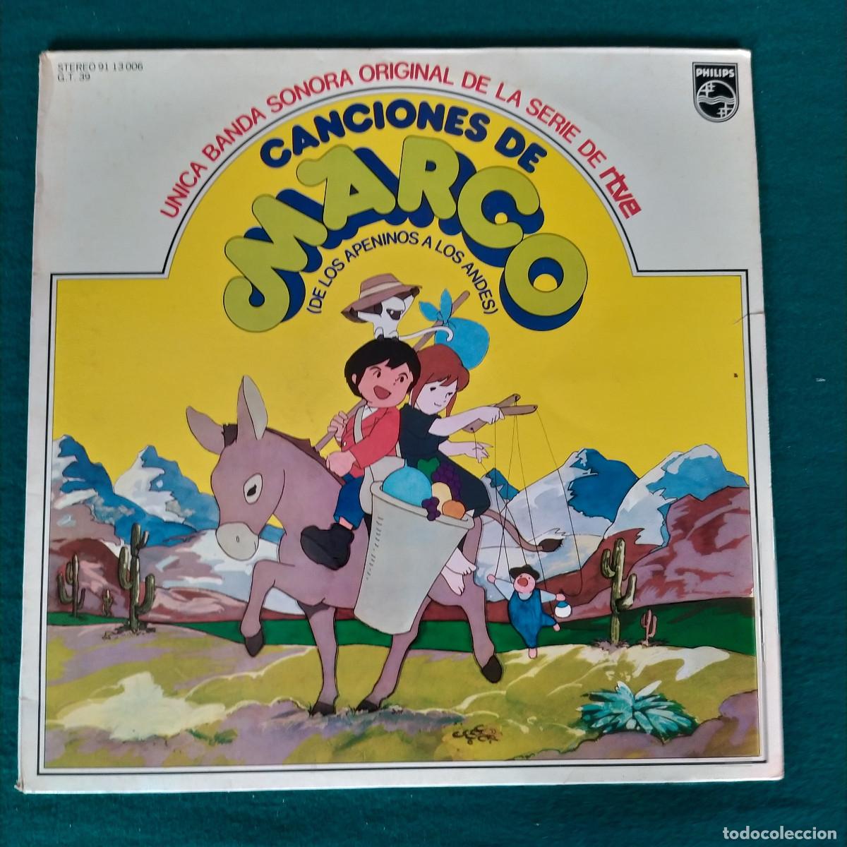 Discos de vinilo: Canciones De Marco - De Los Apeninos A Los Andes - Foto 1