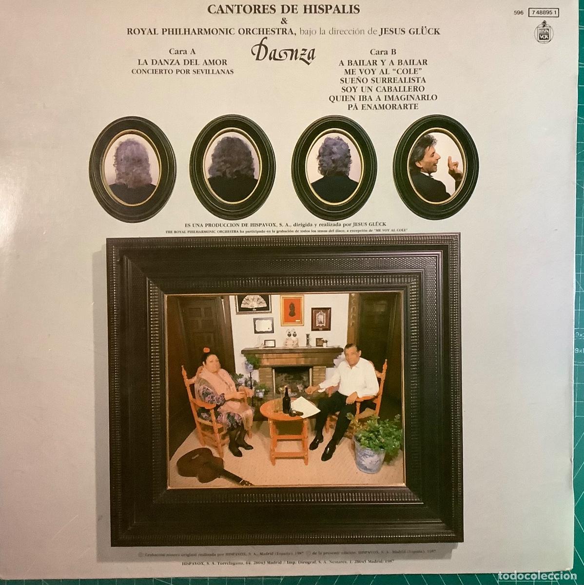 Discos de vinilo: CANTORES DE HISPALIS 1LP DANZA - Foto 2