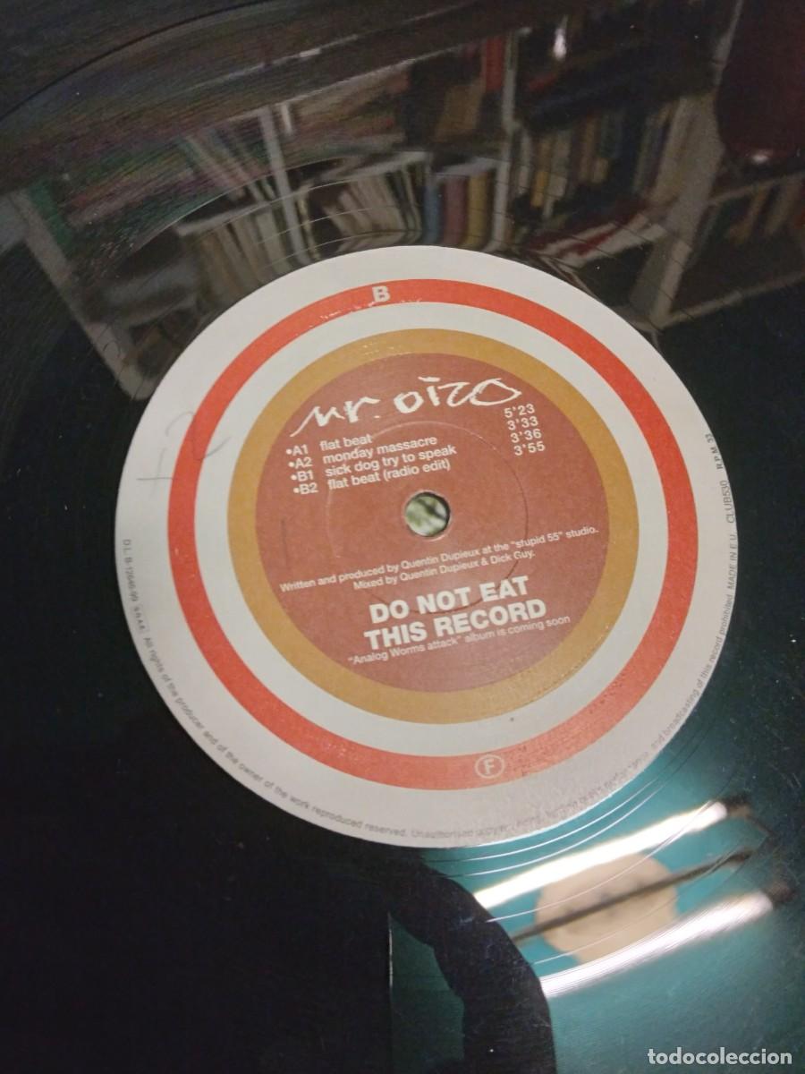 Discos de vinilo: TECHNO E.P. 12&rdquo; - MR. OIZO - FLAT BEAT - (Spain 1999!!!) - Foto 4