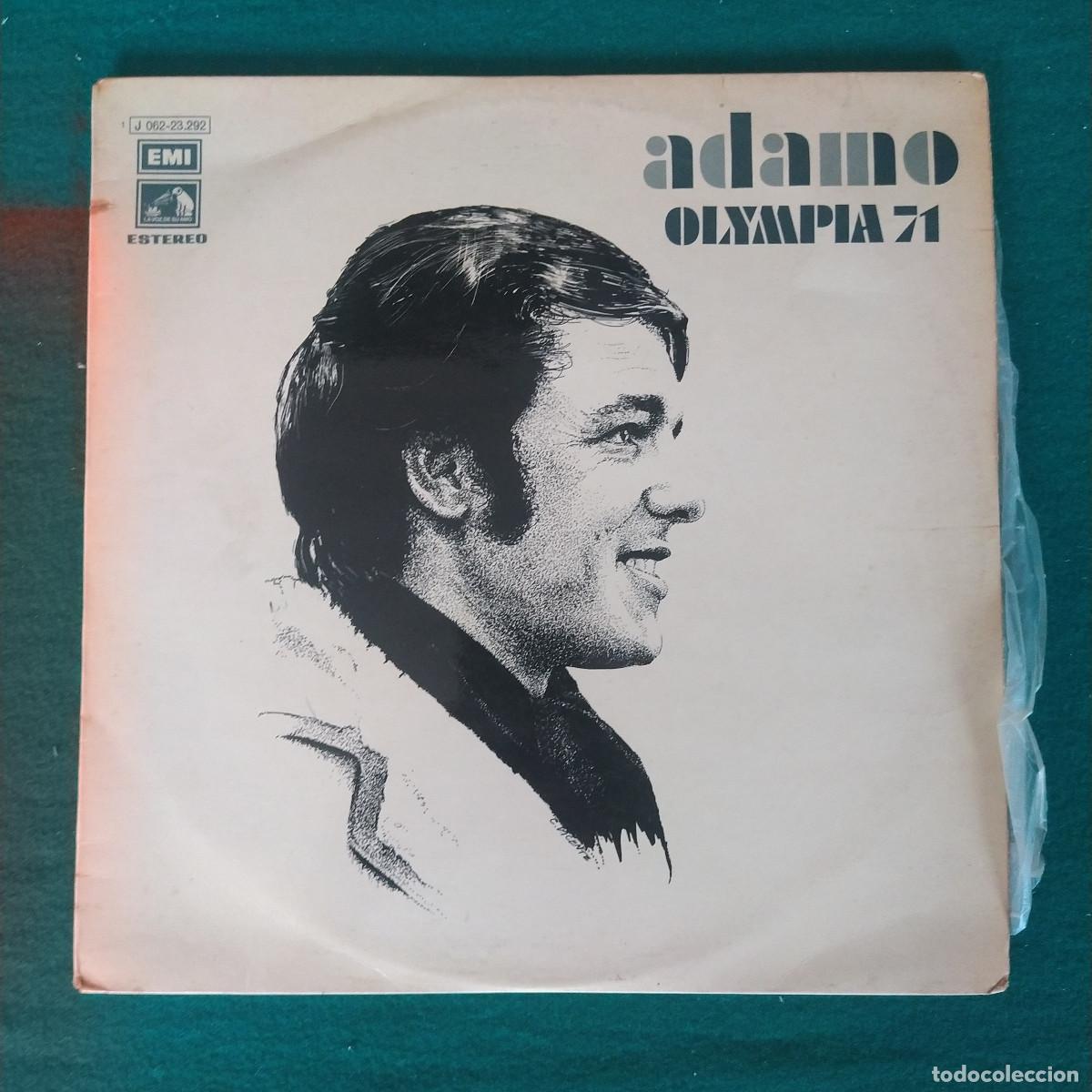 Discos de vinilo: Adamo &ndash; Olympia 71 1971 - Foto 1