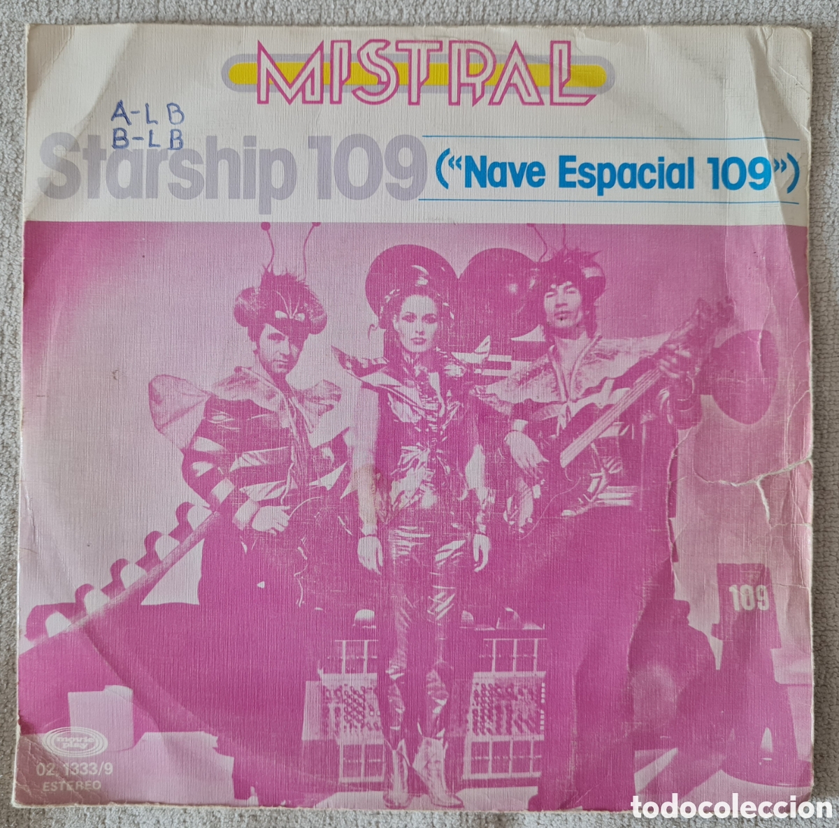 Discos de vinilo: SINGLE - MISTRAL - STARSHIP 109 - 1978 - Foto 1