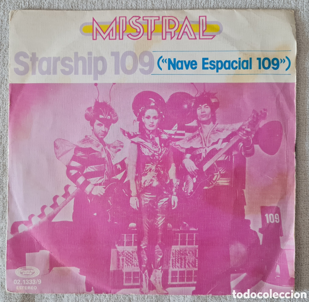 Discos de vinilo: SINGLE - MISTRAL - STARSHIP 109 - 1978 - Foto 1
