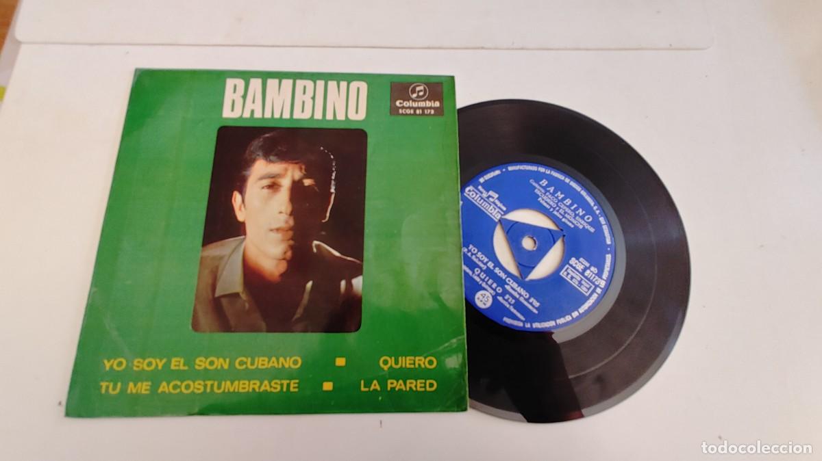Discos de vinilo: BAMBINO-EP YO SOY EL SON CUBANO +3 - Foto 1