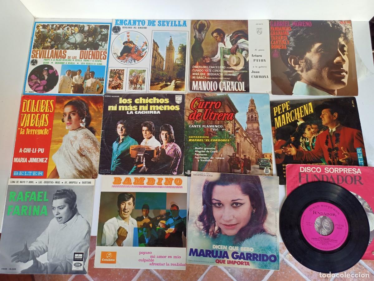 Dischi in vinile: Lote de vinilos flamenco