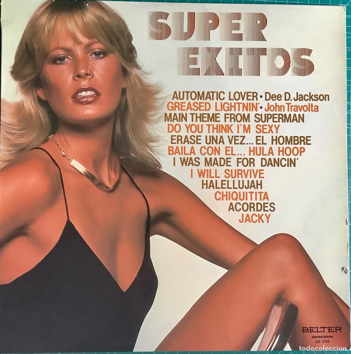 Discos de vinilo: S&Uacute;PER EXIT&Oacute;S 1 LP ( AUTOM&Agrave;TIC LOVER, GREASED LIGHTNIN&hellip;.) - Foto 1