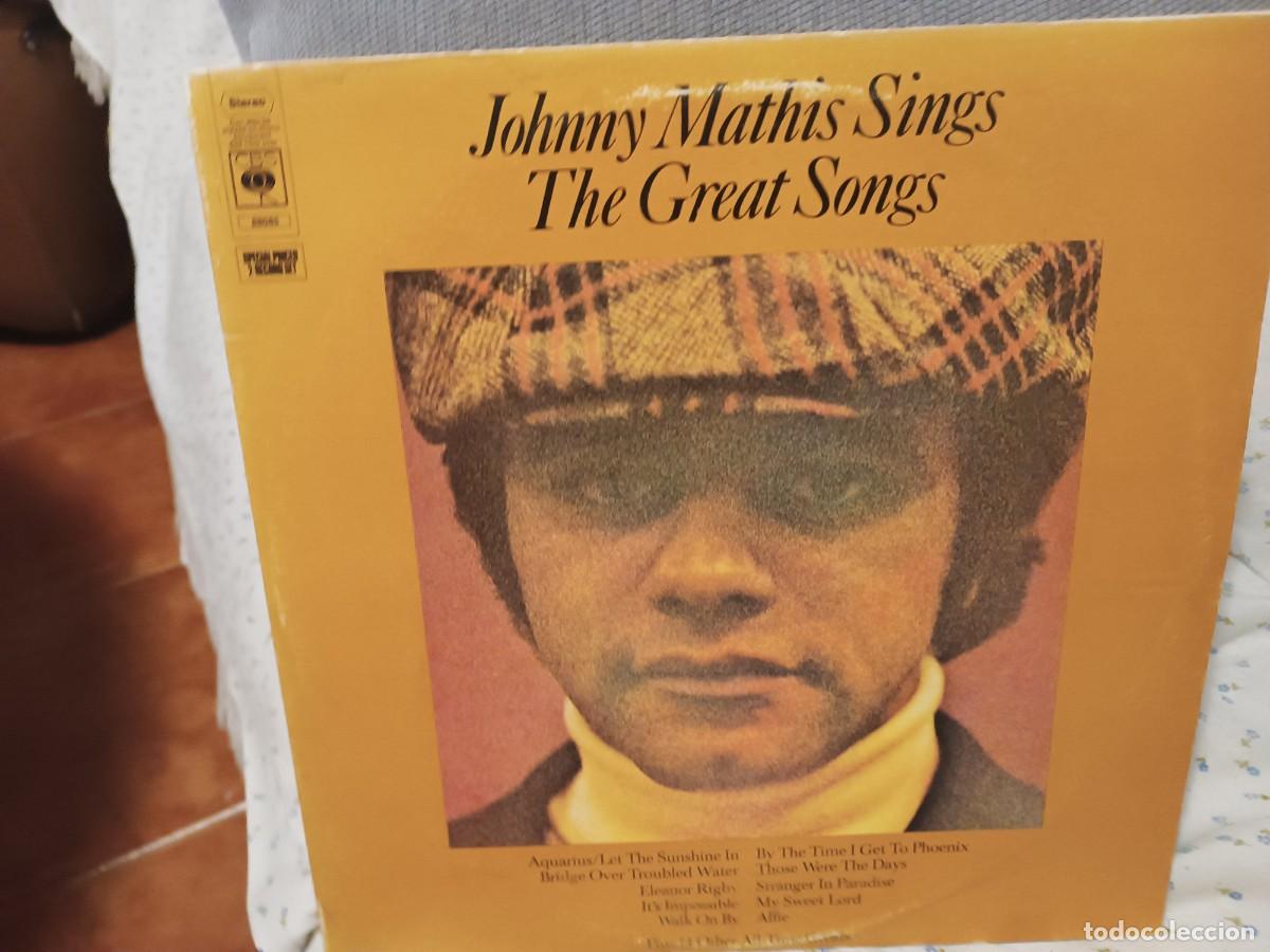 Discos de vinilo: Johnny Mathis The Great Songs - Foto 1