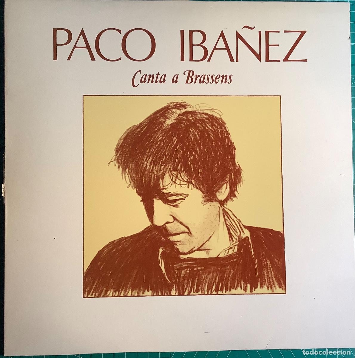 Discos de vinilo: PACO IBA&Ntilde;EZ CANTA A BRASSENS 1LP - Foto 1