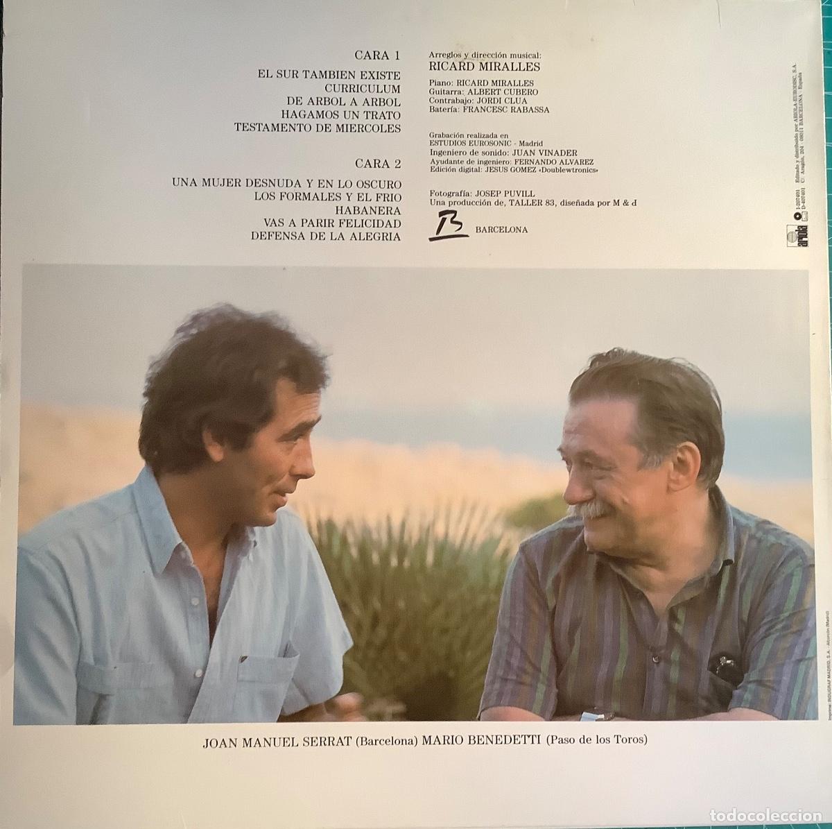 Discos de vinilo: SERRAT. EL SUR TAMBIEN EXISTE 1LP - Foto 2