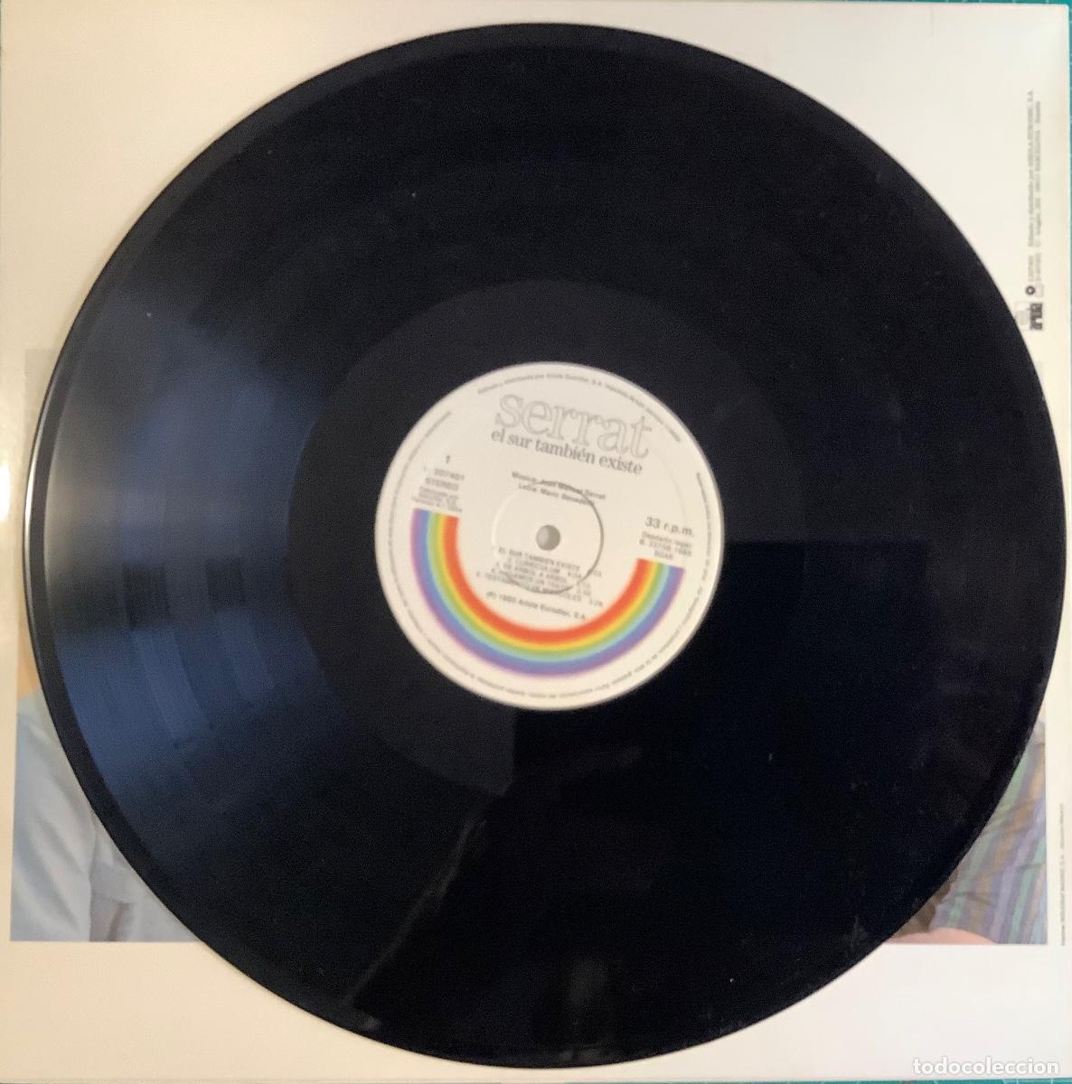 Discos de vinilo: SERRAT. EL SUR TAMBIEN EXISTE 1LP - Foto 3
