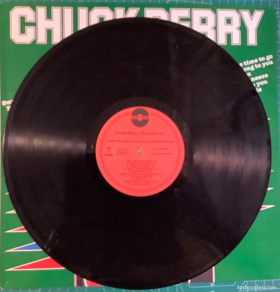 Discos de vinilo: CHUCK BERRY 20 GREATEST HITS 1LP - Foto 3