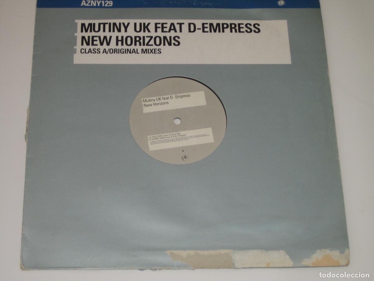Discos de vinilo: DISCOFERTA - MAXI - MUTINY UK FEAT - NEW HORIZONS - Foto 1
