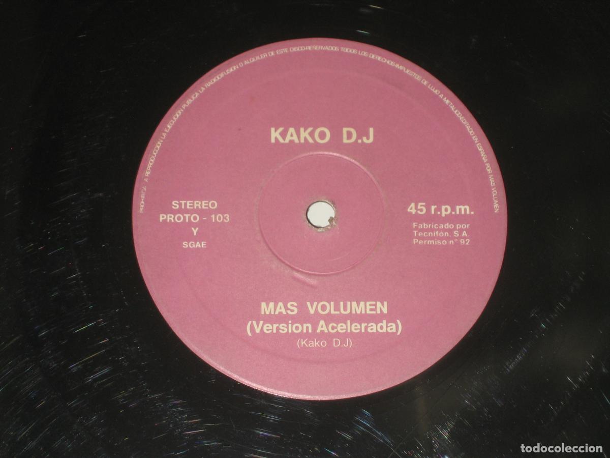 Discos de vinilo: DISCOFERTA - MAXI - KAKO D.J - Foto 1