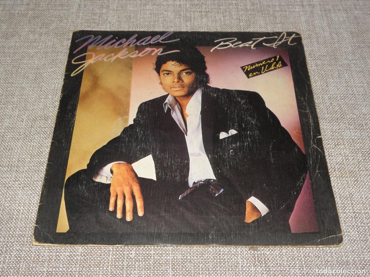 Discos de vinilo: SINGLE MICHAEL JACKSON - BEAT IT - ESPA&Ntilde;A - A&Ntilde;O 1983 - Foto 1