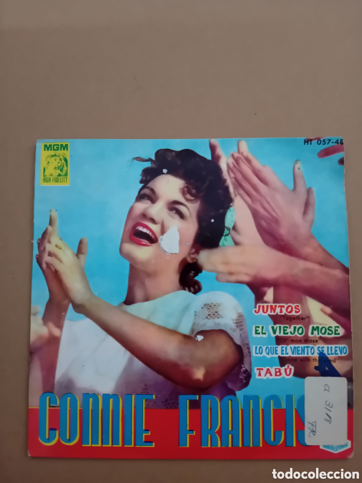 Discos de vinilo: CONNIE FRANCIS. JUNTOS - Foto 1
