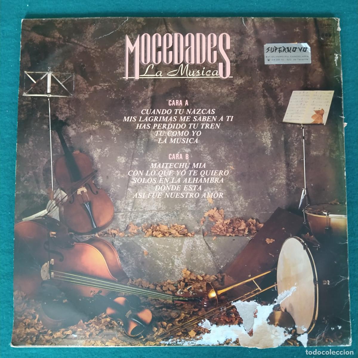 Discos de vinilo: Mocedades &ndash; La M&uacute;sica - Foto 2