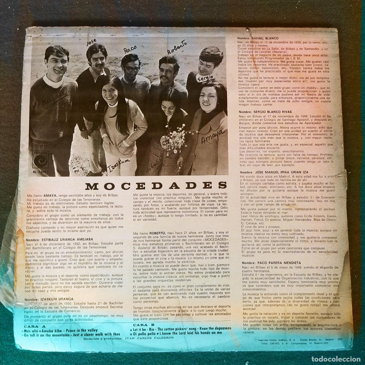Discos de vinilo: Mocedades &ndash; Mocedades - Foto 2